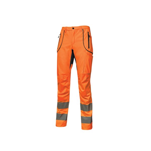 pantalone da lavoro upower modello ren colore orange fl